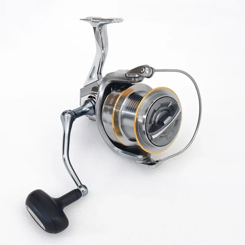 VWVIVIDWORLD, carrete de pesca de toda la carne serie 3000-12000 5 + 1 BB carrete giratorio de Metal arrastre máximo 25kg señuelo al aire libre carrete de Cating Trolling - imagen 4