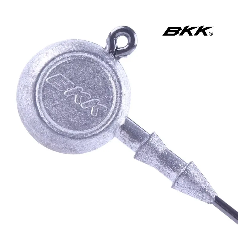 BKK 9050NP Jigheads anzuelos de pesca con cabeza de tambor 10-15 Uds anzuelo de pesca anzuelos de púas anticaída para señuelo cebo de gusano suave para lubina - imagen 3
