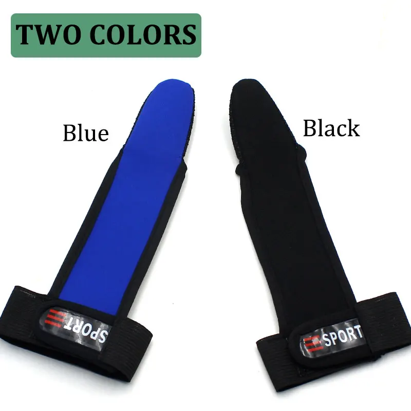 Guantes de pesca antideslizantes para carpas, protectores transpirables resistentes al desgaste para carpa, 1 uds, azul y negro - imagen 4