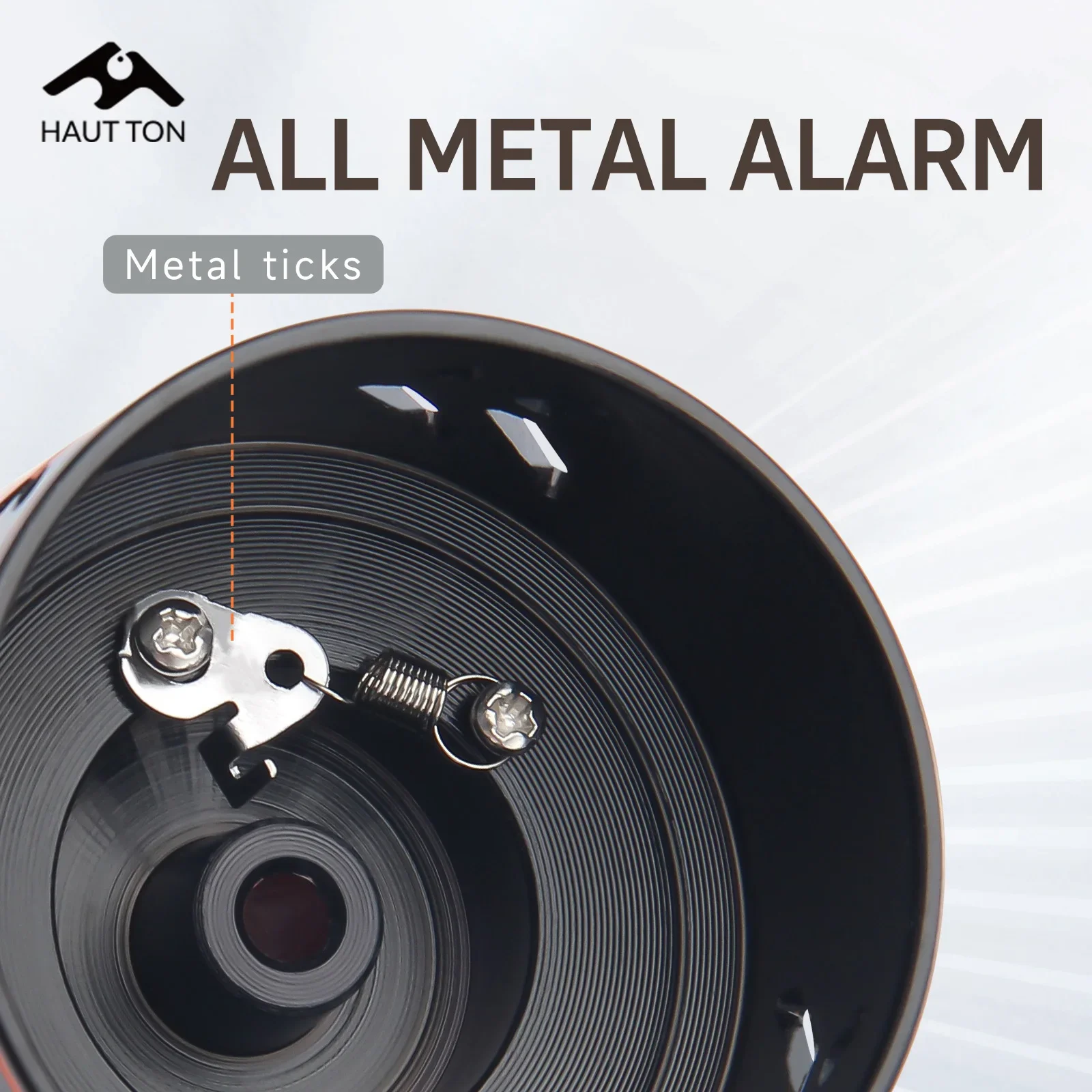 Carrete de pesca giratorio con brazo basculante plegable de un solo clic de Metal OW2000-7000, relación de engranaje 5,2: 1, arrastre máximo de 13KG/28,66LB - imagen 5