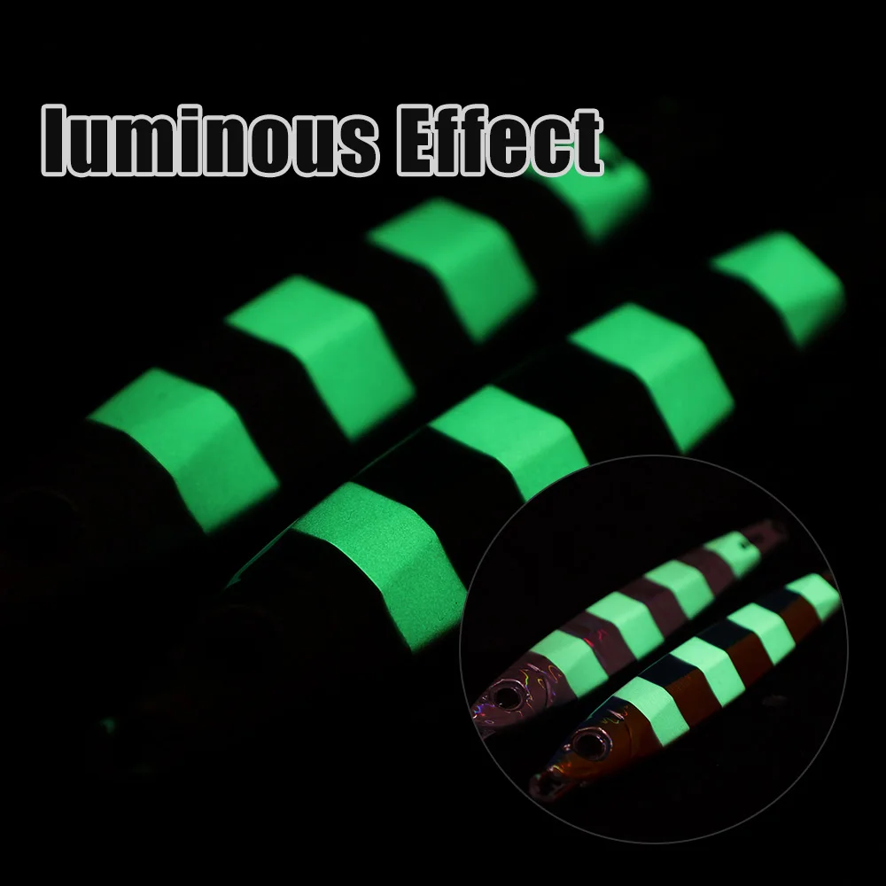 JIGGINGPRO 20g 30g 40g 60g 80g Shore Jigging Casting Jig Micro Metal Jig pesca señuelo caballa - imagen 3