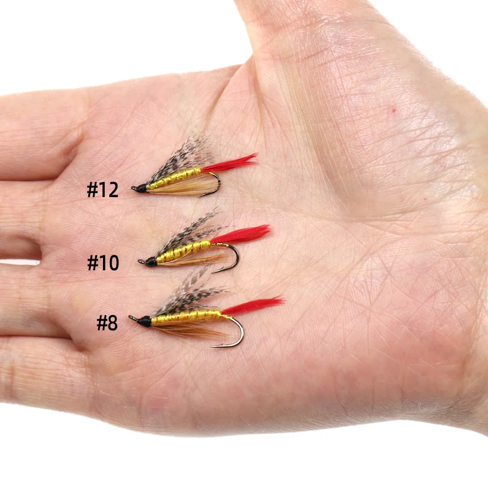 Mosca Húmeda Professor Wifreo – Anzuelo con púas para salmón - imagen 5