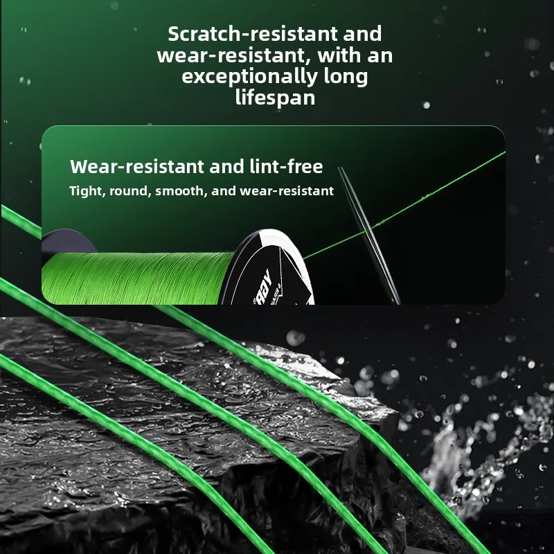 Línea trenzada PE multifilamento – Suave y resistente al desgaste - imagen 3