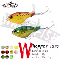 Walk Fish Señuelo lubina Whopper Plopper 75mm 17g – Topwater lápiz