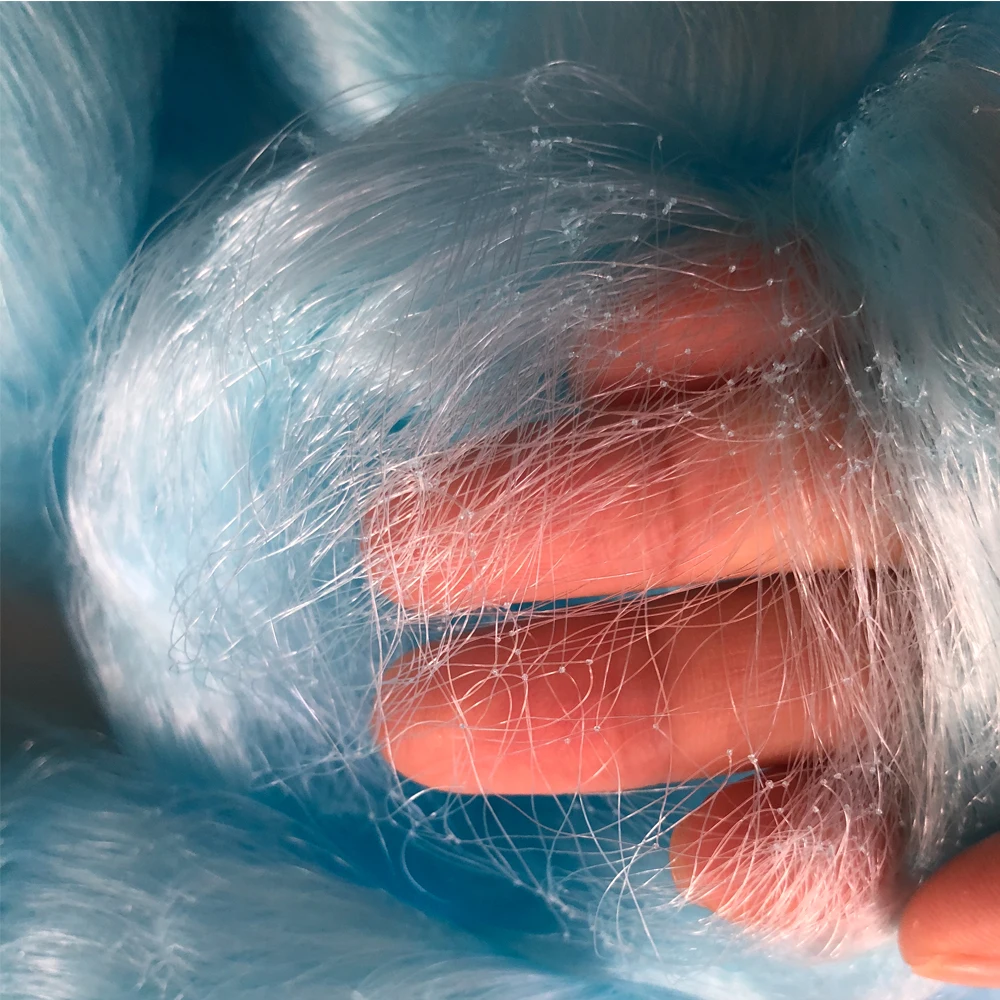 Red De Pesca azul De nailon monofilamento, red De Pesca suave, línea suave, 0,11mm-0,13mm, malla 20mm-40mm - imagen 4