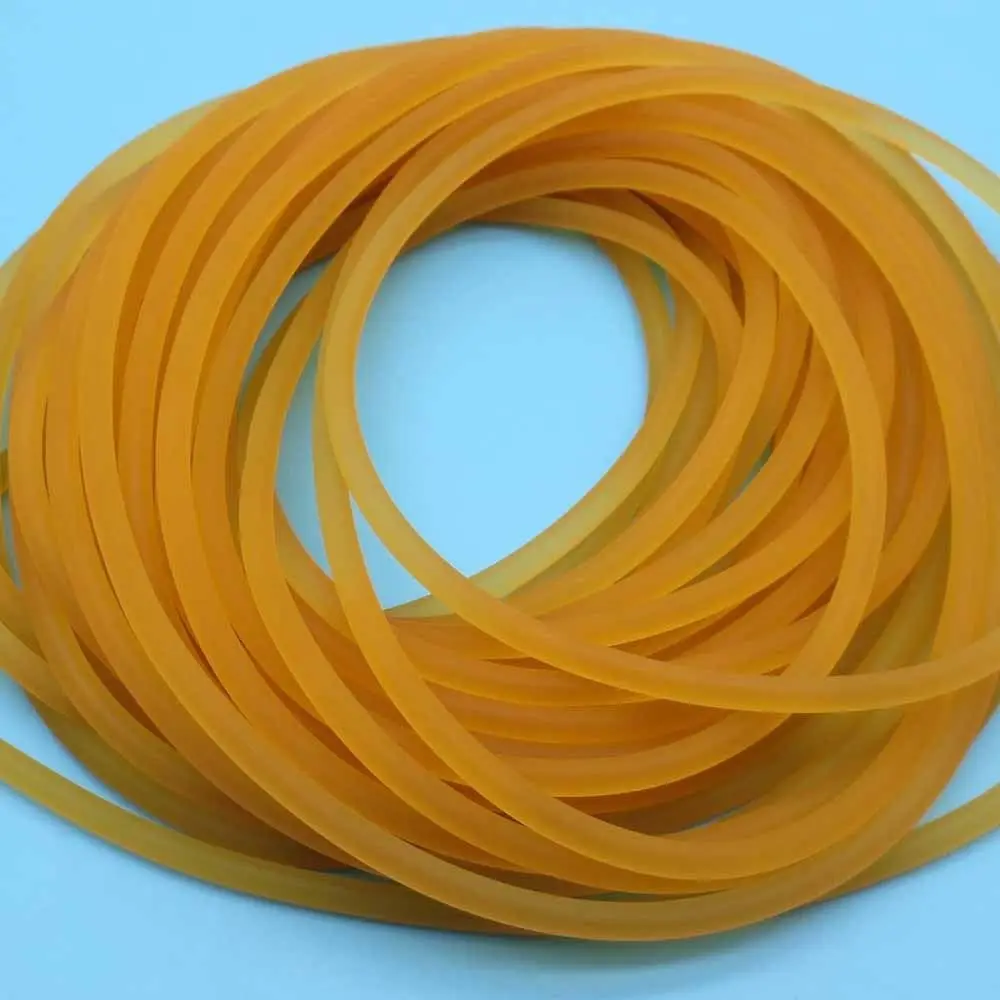 Nuevo Banda elástica de pesca de 2/2,2mm, flejes de goma sólida, cuerda perdida, cuerda de 10m, cuerda de línea atada para tenis - imagen 2