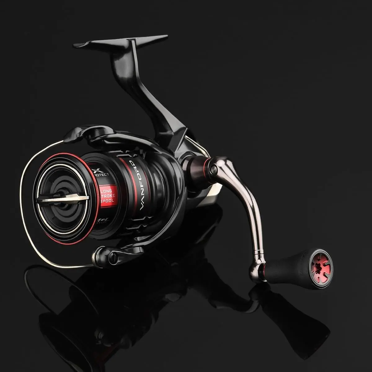 Gomexus antideslizante TPE perilla 20mm pesca para Shimano Daiwa Tatula Spinning Baitcasting carrete de pesca TPE20 - imagen 3