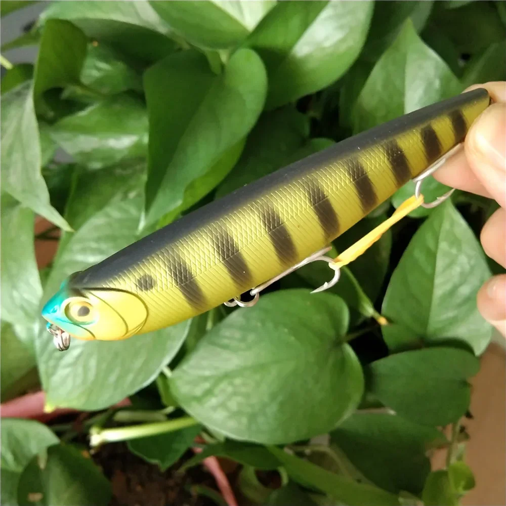 Señuelo de pesca duro para perros, 10cm, 13g, lápiz profesional, agua superior, paseo, trucha, Swimbait duro pequeño, Wobblers, 1 ud. - imagen 2