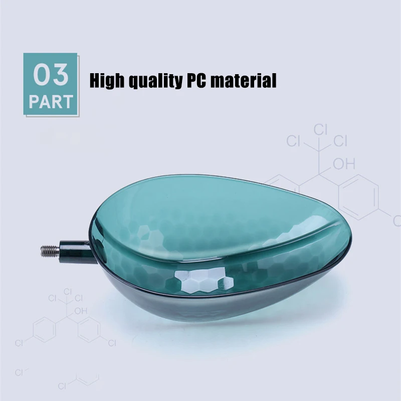 Cucharas de lanzamiento de cebo de pesca antiadherentes, cuchara de fundición de carbono, cuchara de lanzamiento de Punto Fijo, herramientas de aparejos de pesca - imagen 5