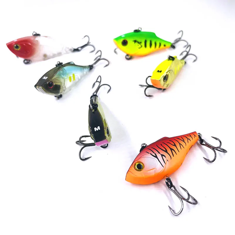 Mustad-señuelo duro VIB, 5cm, 7,6g, Señuelos de pesca de agua salada y dulce, cebo de pico deformado, gran oferta, Laya Bait - imagen 5