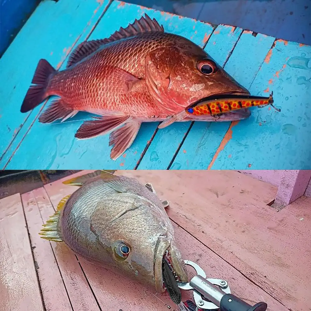 Señuelos de Pesca con anzuelos triples, cebo duro Artificial, para pesca de Wobblers lubina, trucha, carpa, 9,4 cm/6,2g - imagen 3