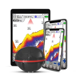 Localizador de peces Bluetooth con sonar y app para Android e iOS