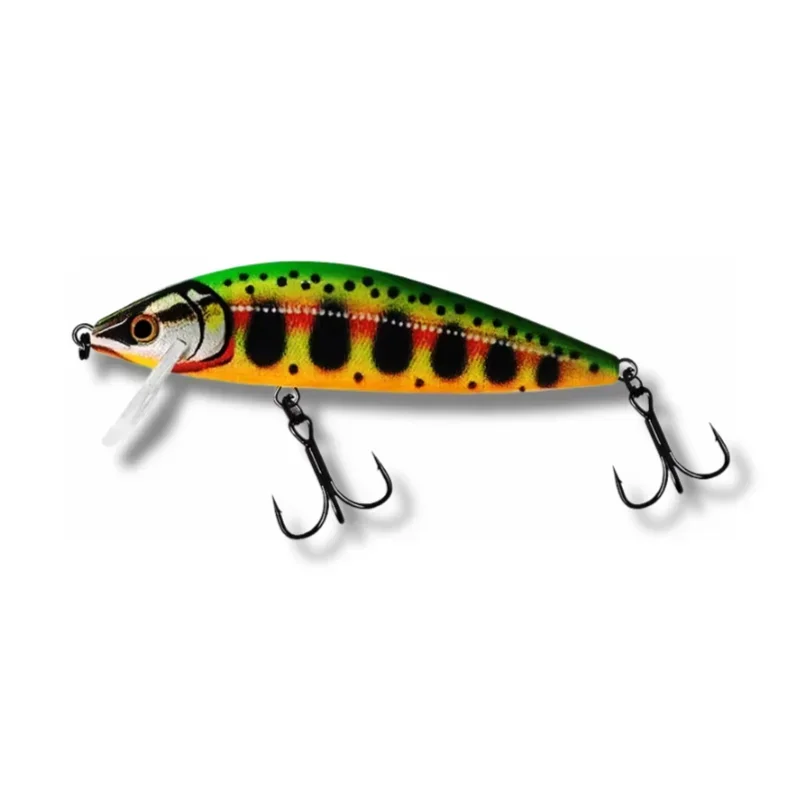 un vibrante señuelo de pesca realista diseñado para una captura efectiva