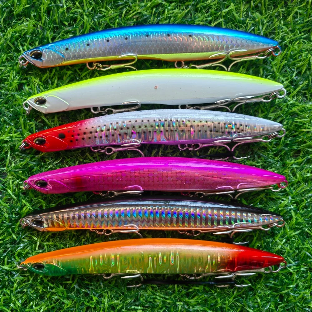 Señuelo de pesca hundido con lápiz, 140mm, 41g, Wobbler, aparejos de pesca lubina, accesorios de pesca, señuelos de agua salada, cebo para peces curricán - imagen 3