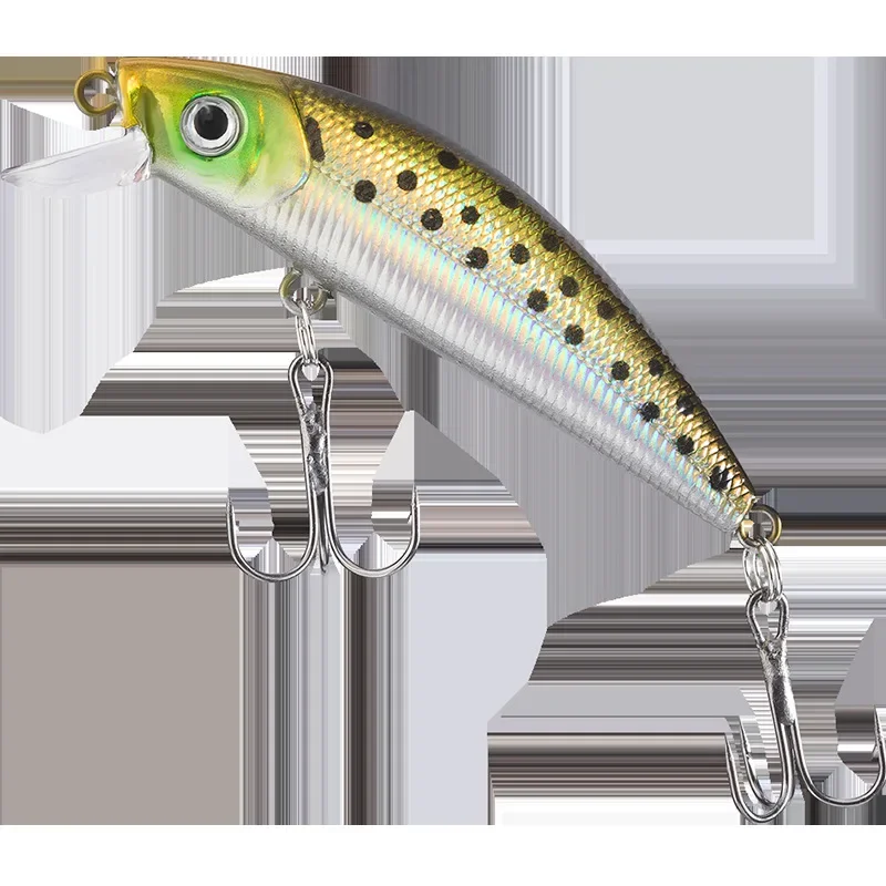 Luya-Cebo Mino de tiro largo, 10 colores, 7,3 cm/8g, percha de Pesca de Mar, cebo falso de boca urdimbre - imagen 4