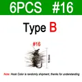 6pcs size 16 B