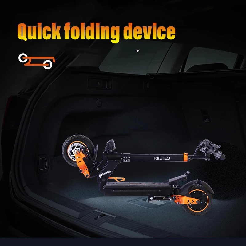 GELEIPU Z1 Patinete eléctrico 1200W para adultos – 48V plegable - imagen 2