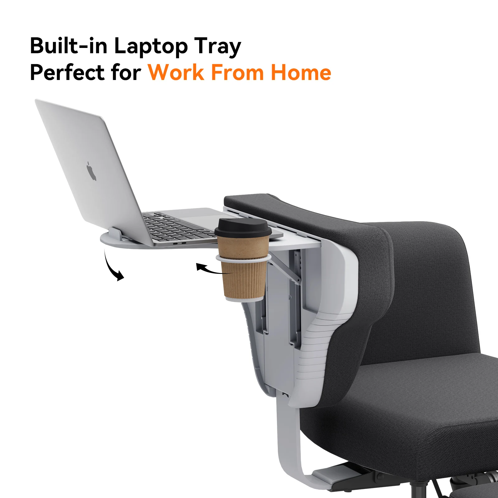 Newtral FF Silla con bandeja portátil – Reposabrazos impermeable - imagen 4