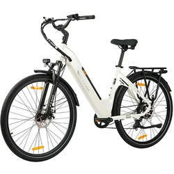 TTGO Bicicleta eléctrica ligera de aluminio con batería extraíble