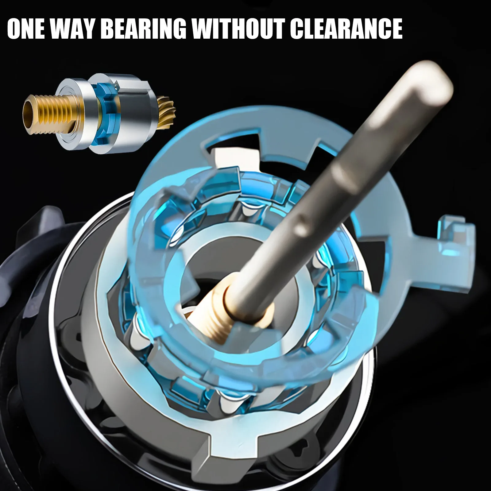 Carrete de pesca giratorio 12 + 1BB de alta velocidad 4,6: 1 25KG arrastre máximo barco de mar bobina de pescado Trolling Surf cuchara de Metal grande Moulinet Peche - imagen 5