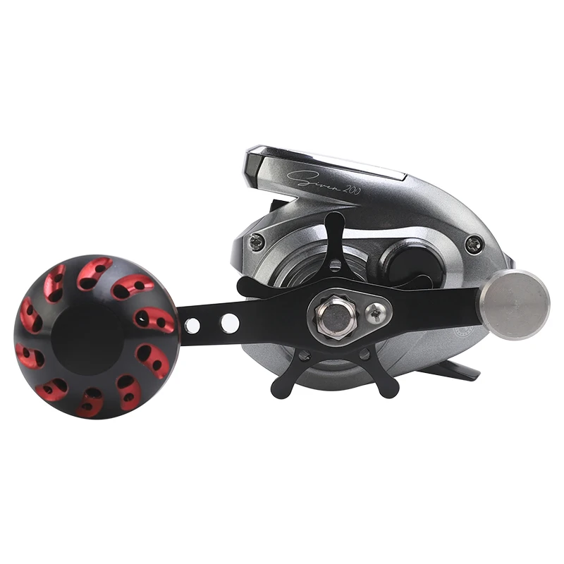 Carrete de Baitcasting serie BILLINGS S200, relación de transmisión 8,0: 1, carga USB, carga Solar, pantalla Digital, arrastre máximo de 22lb, para agua dulce - imagen 5