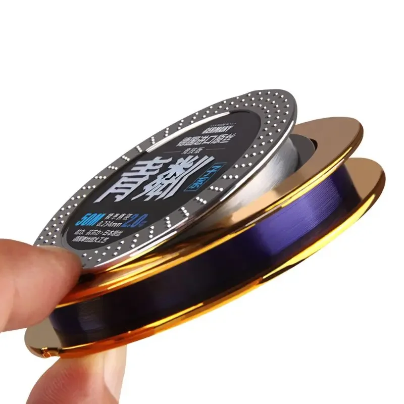 Nuevo Juego de sublínea principal de fuerza súper fuerte, sedal de pesca competitivo súper suave, línea de nailon de protofilación de fuerza de tracción fuerte