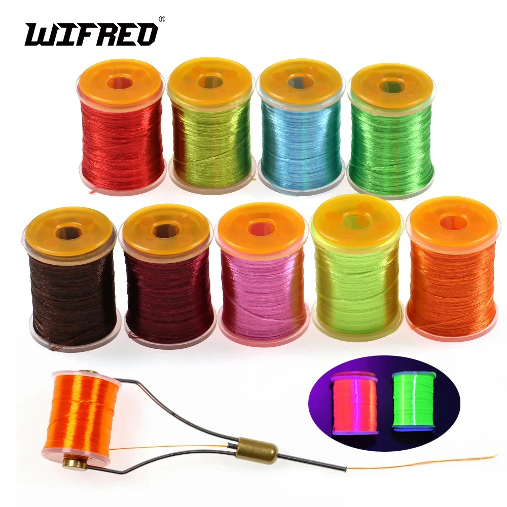 WIFREO 200D UV Hilo para Atar Moscas Neón Salmón - Material de Atado - imagen 3