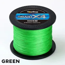 MaxDrag Sedal Multifilamento PE Verde Baja Absorción Agua Pesca Salada
