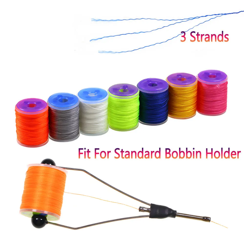 Bimoo-gancho de asistencia luminoso 150D, hilo de encuadernación, línea de poliéster de alta resistencia para pesca en el mar, accesorios de pesca - imagen 5