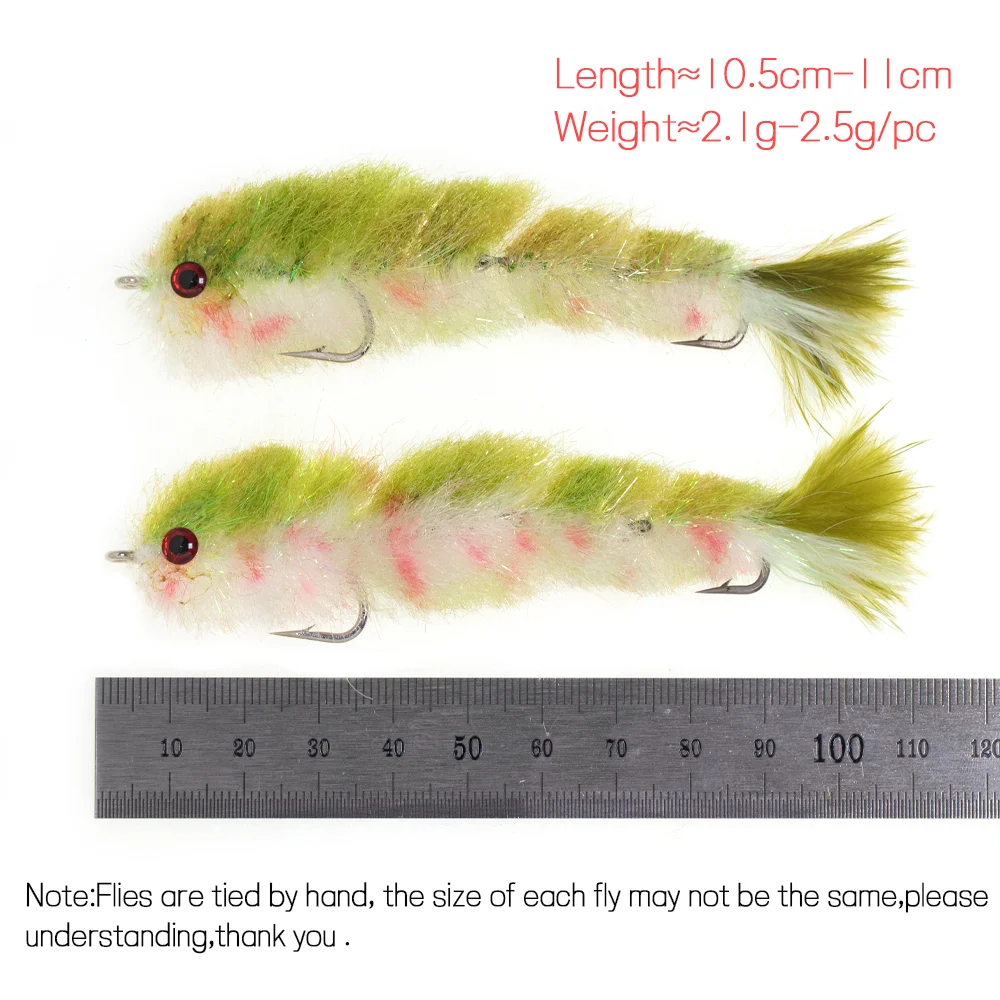 Wifreo, 1 unidad, cambiador de juego Finesse, mosca, pez articulado, columna vertebral, pez cebo, anzuelos dobles, Streamer, mosca, lubina, trucha, señuelo de pesca de agua salada - imagen 4