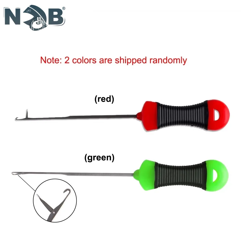 Boilie de pesca de carpa, taladro de cebo, aguja de cebo, puerta, Pellet, aparejos de pelo, herramientas de empalme, accesorios de carga, 1-4 Uds. - imagen 2