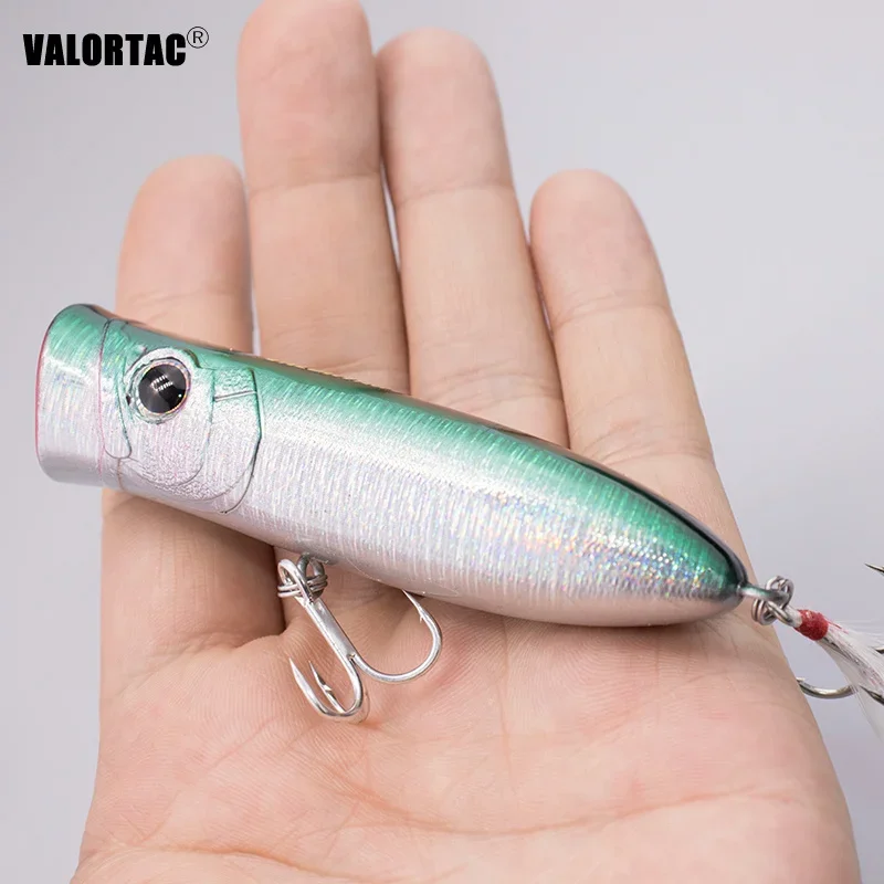 9cm 20g pesca popper tamaño minio popper señuelo de pesca wobblers boca grande top agua wobblers cebo artificial tapones señuelos - imagen 3