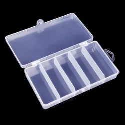 Caja de almacenamiento para aparejos de pesca, 5/10 compartimentos, señuelo de pesca con mosca, cuchara, anzuelo, cebo, caja de aparejos, herramientas de accesorios de pesca