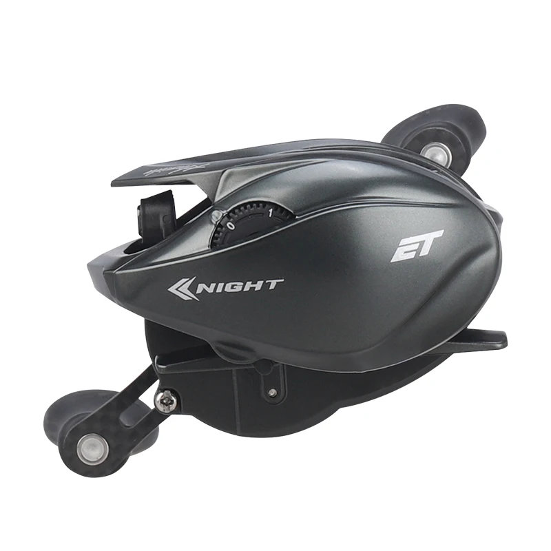HISTAR Black Knight Elite Rotor de aleación de aluminio y magnesio 143G freno magnético relación 7,1: 1 5KG potencia de arrastre carrete de pesca Baitcasting - imagen 5