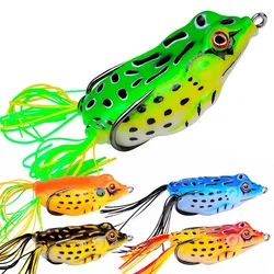 Señuelo Topwater Rana para lubina – flota y salta sobre superficie