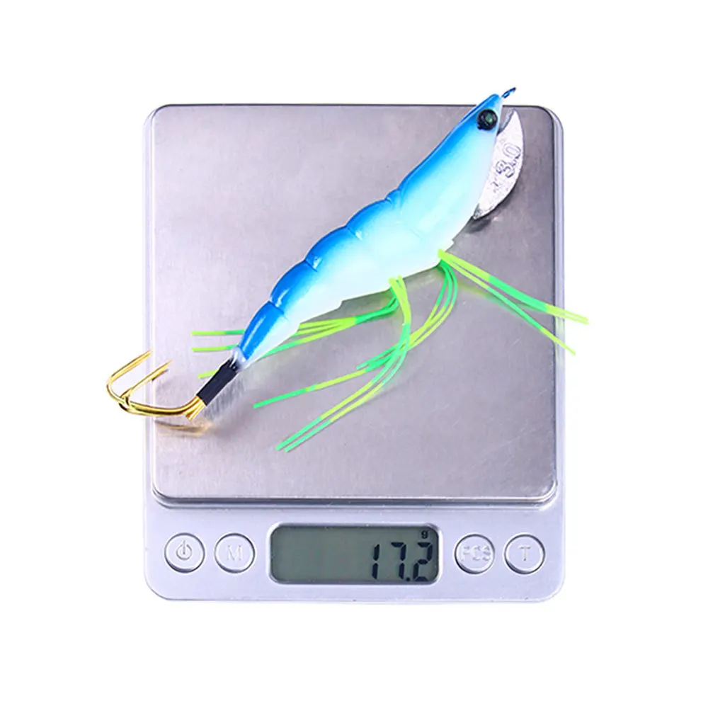 Cebo de pesca de calamar, señuelo de Jigging, 17,2g, 12cm, Wobblers, carpa, lubina, plantillas de Lucio, simulación realista, cebo de pulpo, aparejos de pesca - imagen 4