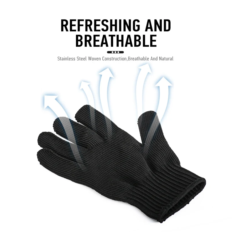ARDEA-guantes anticorte para pesca al aire libre, 1 piezas, evita que el sedal se estrangule, protector de manos, guante Figer transpirable, accesorios de pesca - imagen 3