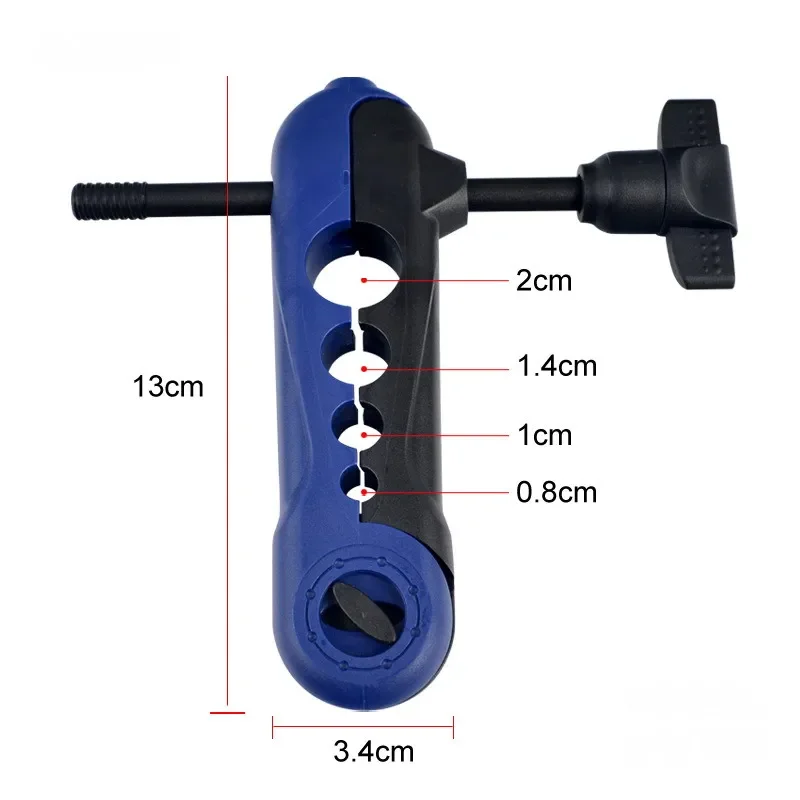 Herramientas de pesca portátiles, bobinadora de línea de carrete, máquina de carrete giratorio y carrete de Baitcasting, equipo de pesca de carrete, 1 unidad - imagen 5