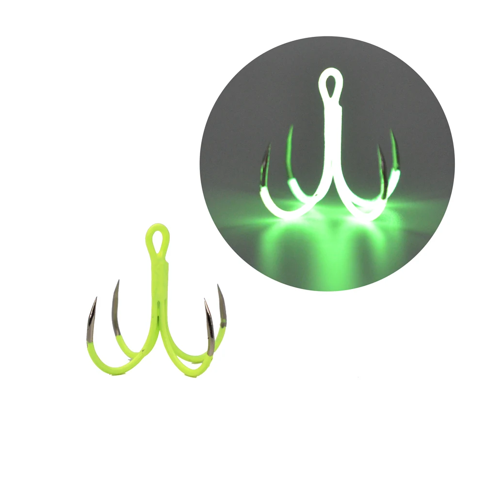 MNFT 5 uds Luya anzuelos de pesca luminosos anzuelos de pulpo sin púas de acero al carbono para pesca en barcos de mar - imagen 5