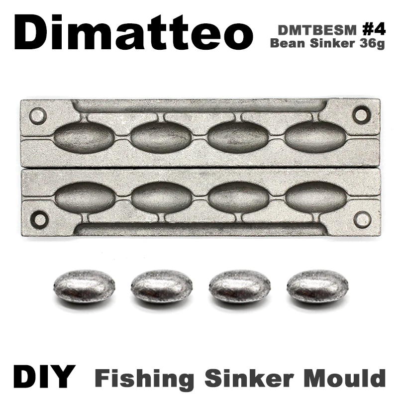 Molde plomada de frijol Dimatteo DMTBESM – Fabricación artesanal - imagen 2