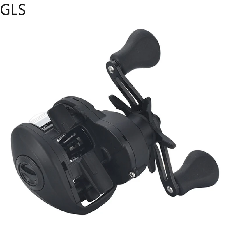GLS-carrete de pesca de alta velocidad, accesorio de Metal para agua salada/dulce, Ratio de engranaje 7,5: 1, Baitcasting - imagen 3
