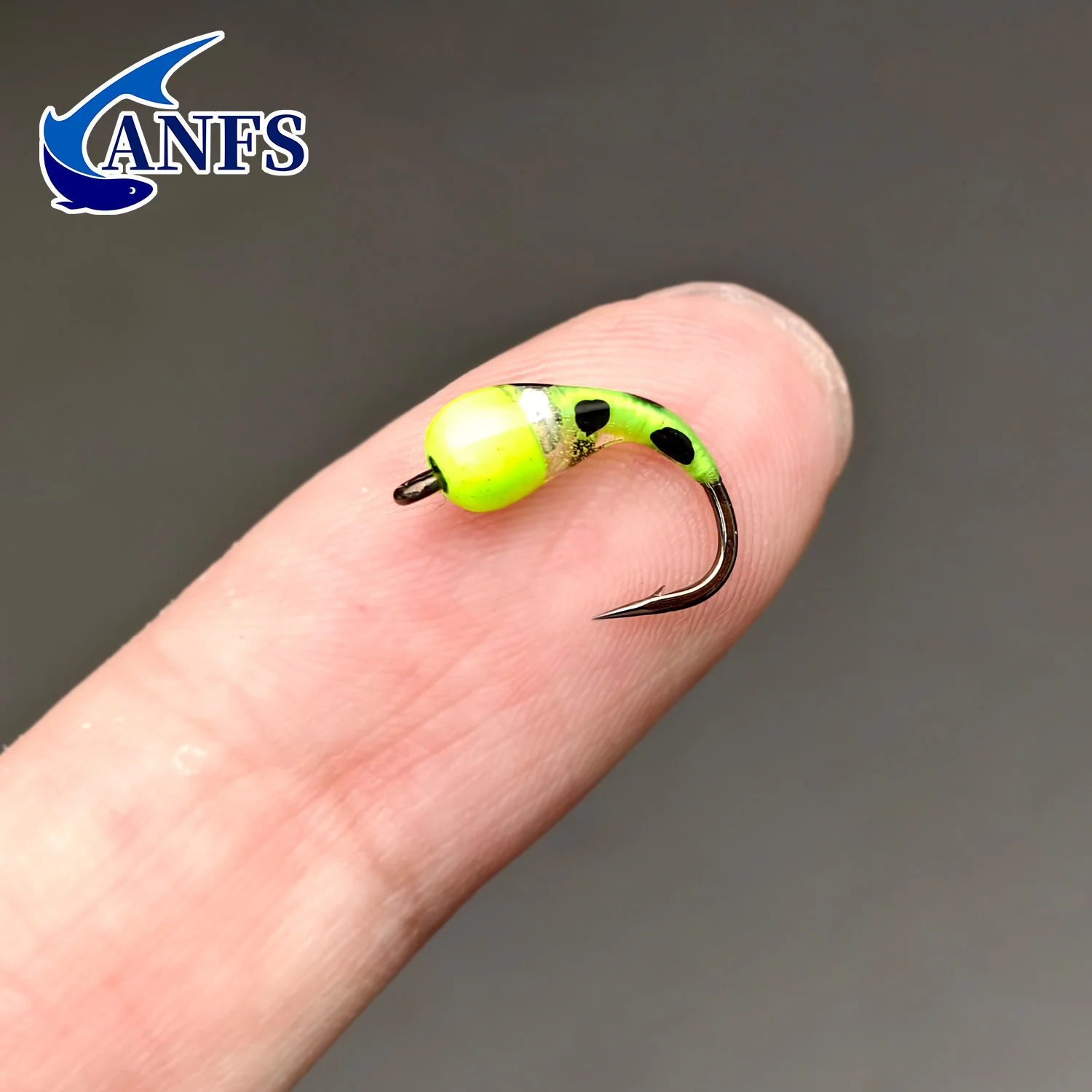 Moscas Midge ANFS para pesca de hielo - vista detallada