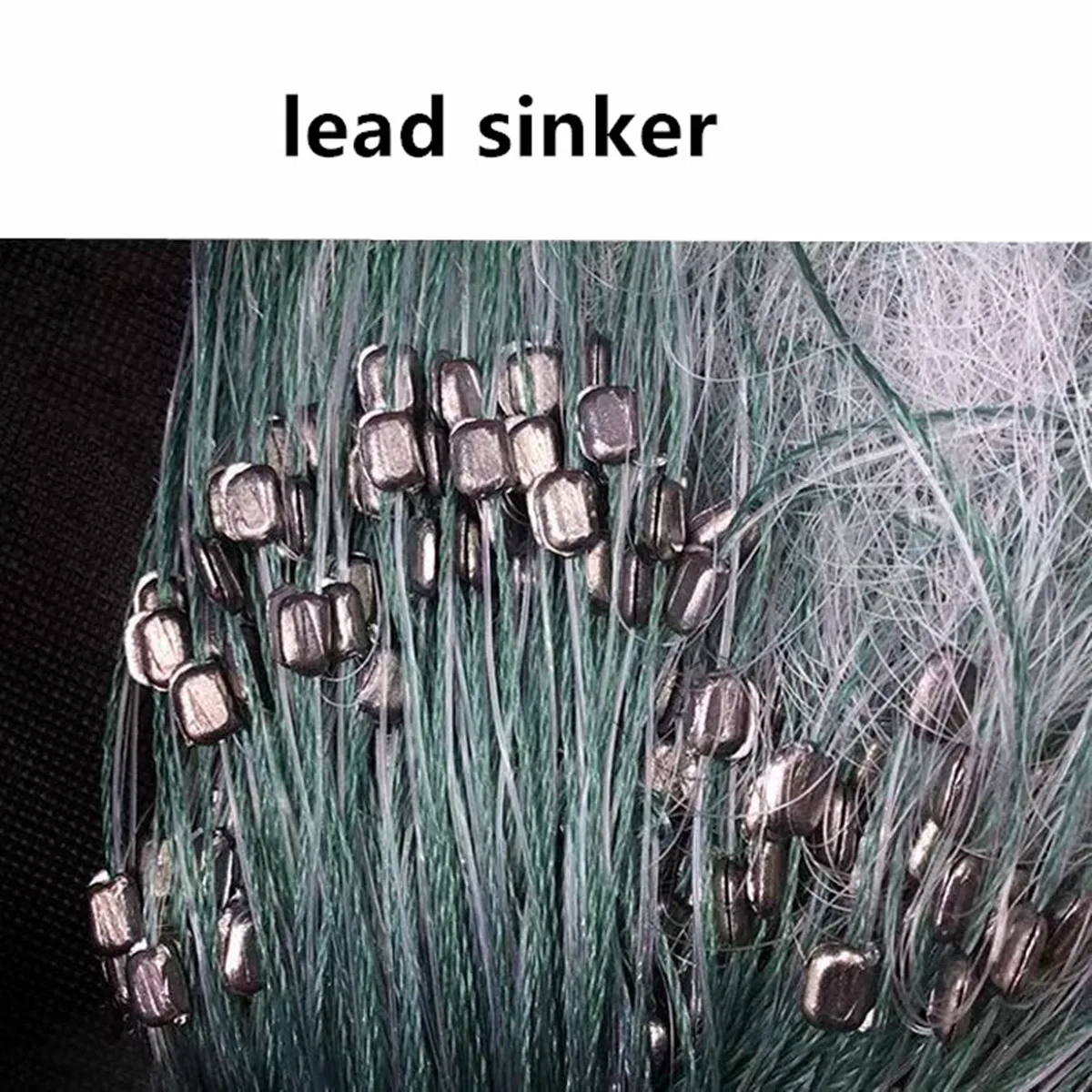 Red De Pesca De nailon Monofilamento, red De enmalle De fregadero De 3 capas para cebo De Pesca, profundidad De 1,5 m a 6m, longitud De 20m a 90m, malla De 25mm-60mm - imagen 5