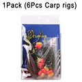 1Pack-6pcs Carp rigs