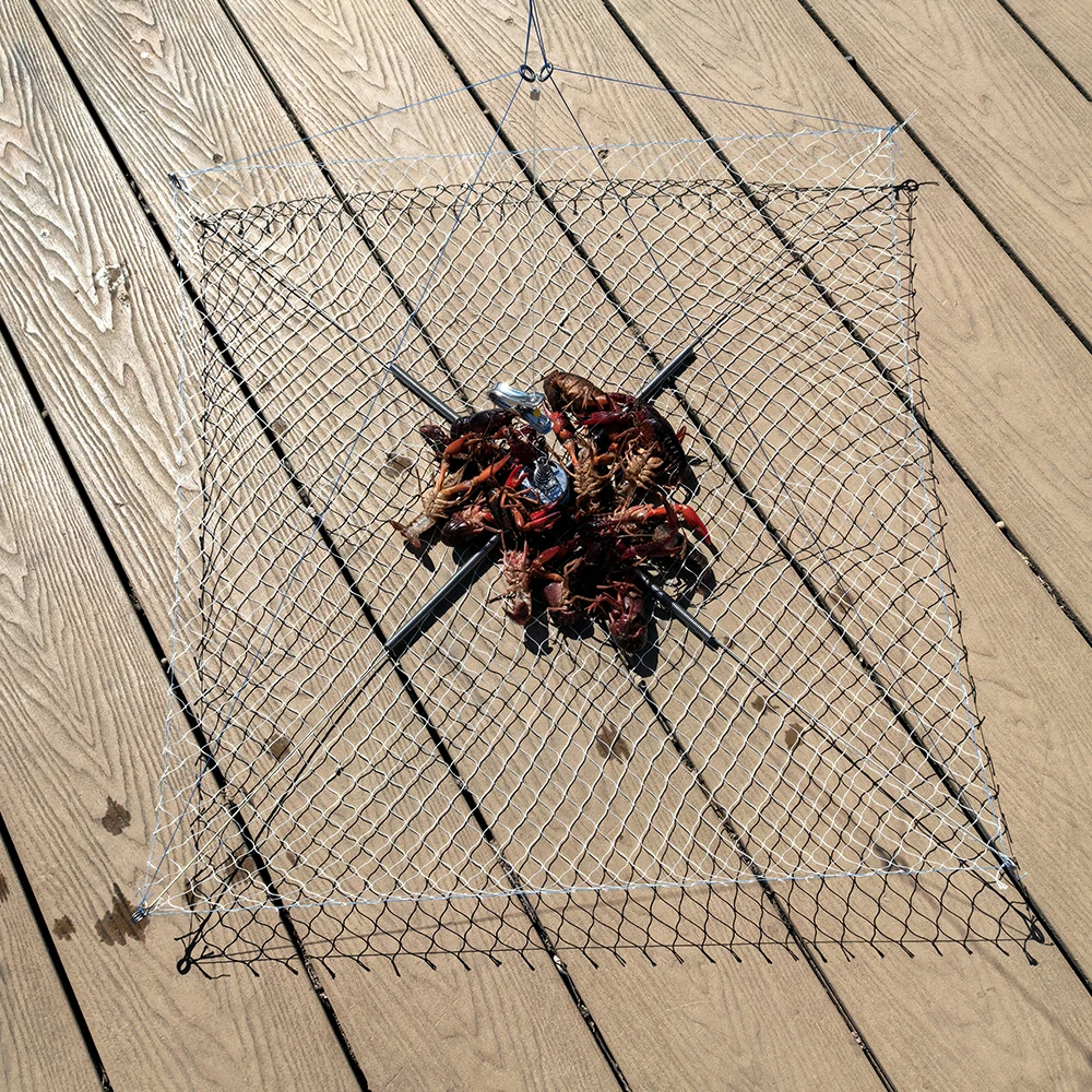 Nasa plegable para cangrejos – Alambre antimordida 60 cm - imagen 4