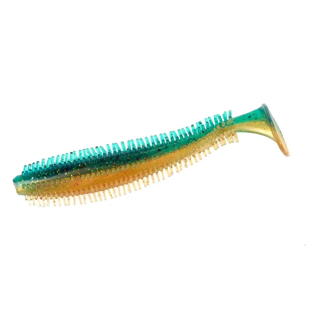 NGB 9/12cm cebo de silicona olor suave señuelo de pesca 4-5 Uds Jigging gusano Shad cebo de pesca Artificial para Wobblers de lubina - imagen 4