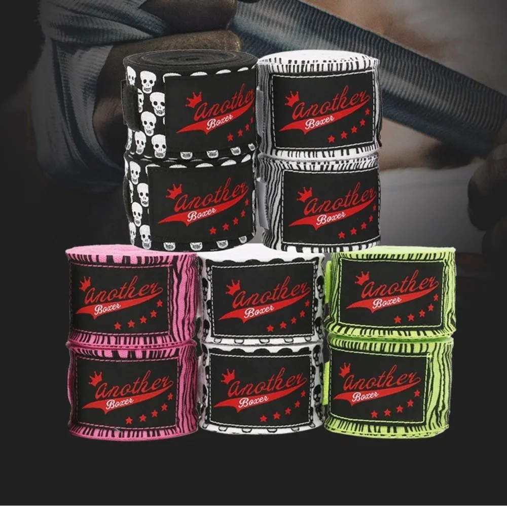Guantes de competición correas elásticas de boxeo 2 rollos protectores de manos de algodón correas protectoras 3M 5M vendas de boxeo patada envuelta - imagen 3