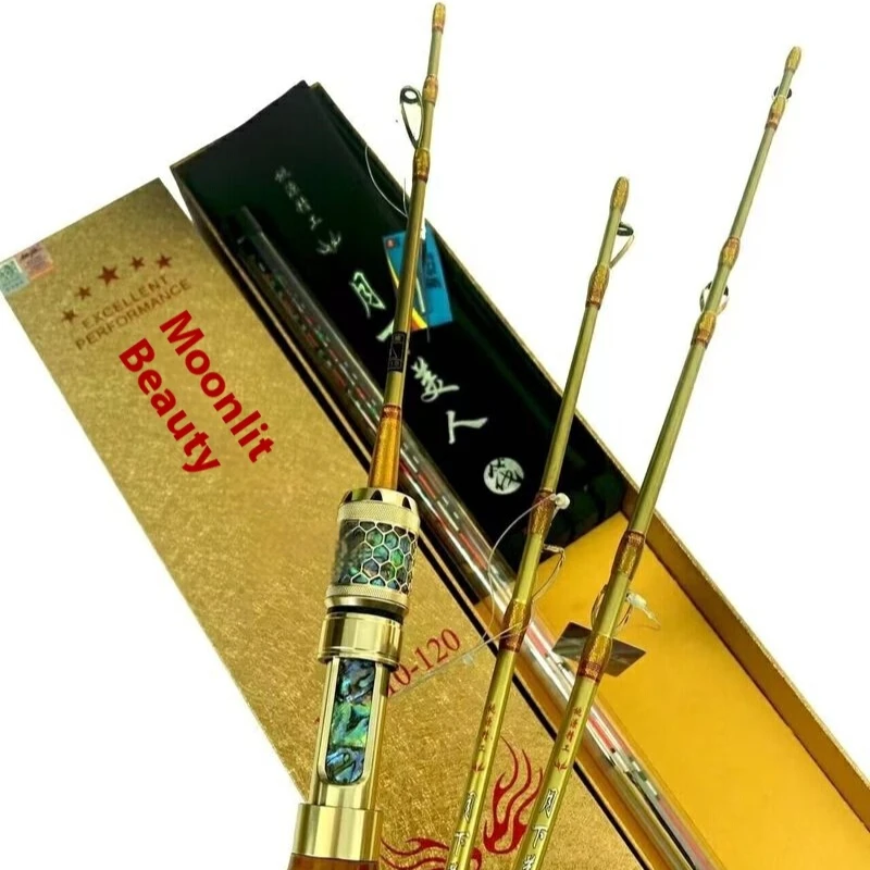 Caña de pesca fibra de vidrio Taoyuan – Microplomo ligero para mar - imagen 2