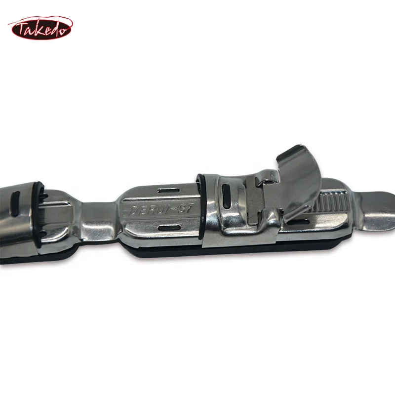 TAKEDO 2 uds Derui S7 acero inoxidable 13,5 CM 31G asientos de carrete giratorio DIY reparación telescópica caña de pescar en roca caña alimentadora de carpa con mosca - imagen 4