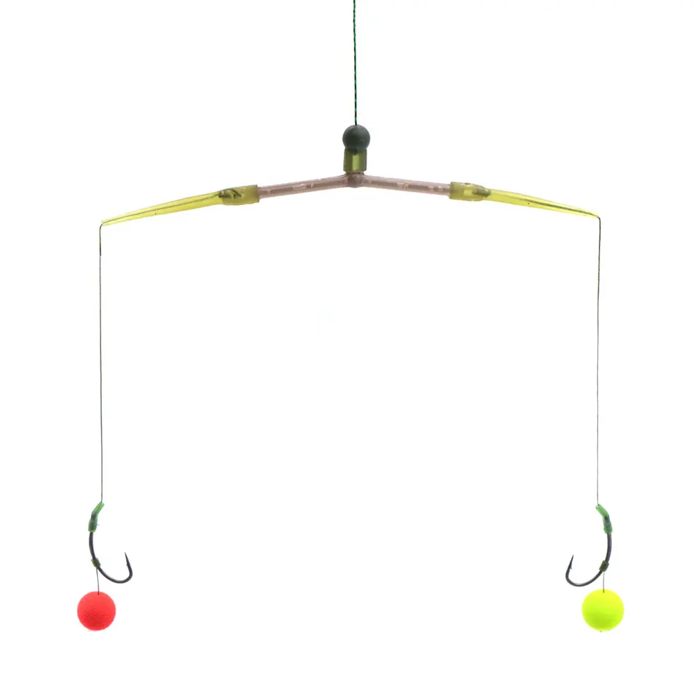 Accesorios de pesca de carpa, aparejo de pelo Leger Boom, mangas de varilla antienredos para cebo, Boilie, anzuelo de pesca, aparejos alineadores de línea, 10 Uds. - imagen 4